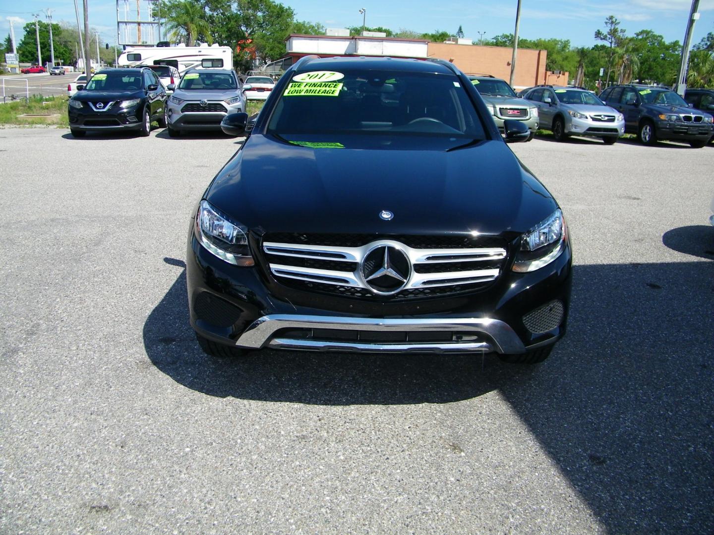 2017 Black /Black Mercedes-Benz GLC-Class GLC300 (WDC0G4JB5HF) with an 2.0L L4 DOHC 16V TURBO engine, 9A transmission, located at 4000 Bee Ridge Road, Sarasota, FL, 34233, (941) 926-0300, 27.298664, -82.489151 - Photo#1